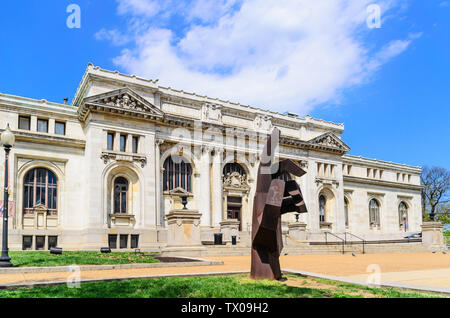 Il Carnegie Library di DC, che ospita ora Apple di flagship store per Washington, DC, Stati Uniti d'America. Foto Stock