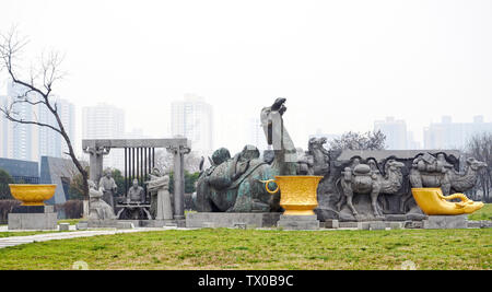 Il paesaggio di Daming Palace sito Foto Stock