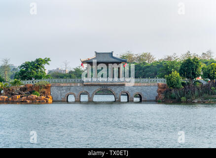 Ponte Siyi in Confucio città culturale di Suixi Foto Stock