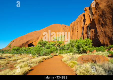 Uluru Ayers Rock, Territorio del Nord, l'Australia Foto Stock