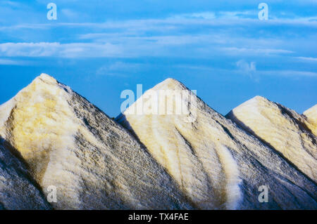 Isole Baleari Spagna, Mallorca, Colonia de Sant Jordi, soluzione salina Foto Stock