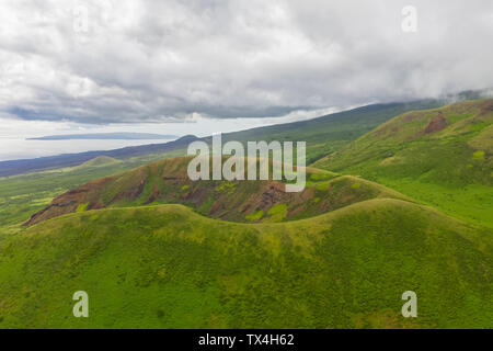 Stati Uniti d'America, Hawaii Maui, south coast, Luala'ilua Colline Foto Stock