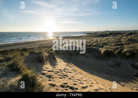 Porth Tywyn Tyn nei pressi di Rhosneigr su Anglesey North Wales UK Foto Stock