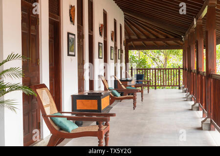 L'Hotel Heritage, Galle, sud della provincia, Sri Lanka Foto Stock