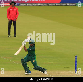 Londra, Inghilterra. 23 giugno 2019: Il Pakistan v Sud Africa, ICC Cricket World Cup Match, al Lords, Londra, Inghilterra. Foto Stock