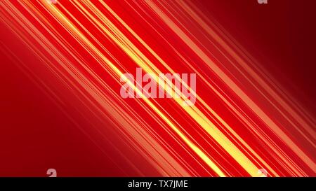 Diagonale rossa Anime le linee di velocità. Abstract anime fondo. Foto Stock