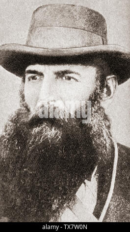 Jacobus Herculaas de la Rey, 1847 - 1914, aka Koos de la Rey. Boer ufficiale militare, un generale durante la Seconda guerra boera. Dalla rievocazione del secolo, pubblicato nel 1934. Foto Stock