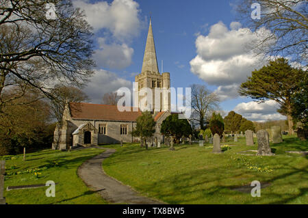 La chiesa di San Pietro, Campo Broughton, Cumbria Foto Stock