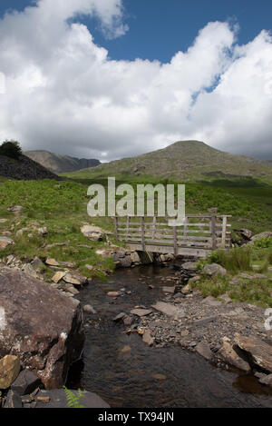 Le estati Cove Beck vicino Torver South Lakeland Foto Stock