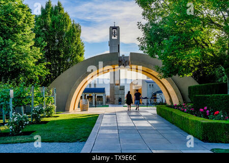 Mission Hill Winery, West Kelowna, Okanagan Valley, British Columbia, Canada Foto Stock