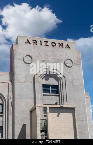 TUCSON, AZ/STATI UNITI D'America - 11 Aprile 2019: Arizona Stadium nel campus della University of Arizona. Foto Stock