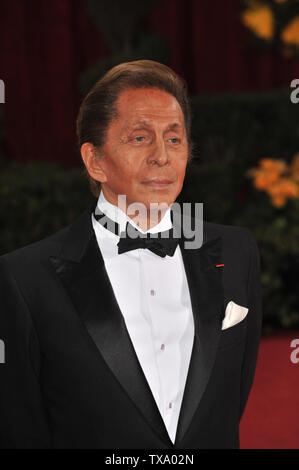 LOS ANGELES, CA. 22 febbraio 2009: Valentino al 81st Academy Awards il Kodak Theatre, Hollywood. © 2009 Paul Smith / Featureflash Foto Stock