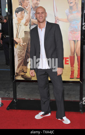 LOS ANGELES, CA. Agosto 26, 2009: Direttore Phil Traill presso la premiere mondiale del suo nuovo film " tutto su Steve' a Grauman's Chinese Theater di Hollywood. © 2009 Paul Smith / Featureflash Foto Stock