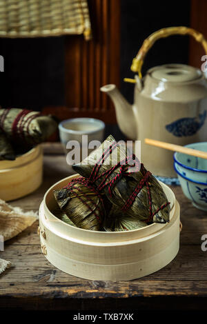 Gnocchi di patate sul Dragon Boat Festival Foto Stock