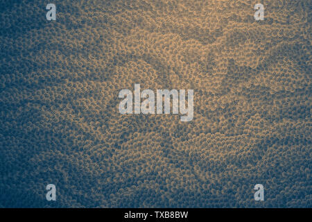 Puntini colorati pattern. Dark and deep astratto modello geometrico Foto Stock