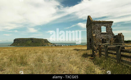 Quarti trusty a highfield a Stanley, Tasmania Foto Stock