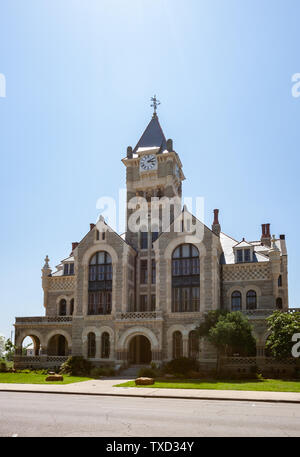 VICTORIA, TEXAS - Giugno 9, 2019 - Storico Victoria County Courthouse costruito nel 1823 Foto Stock