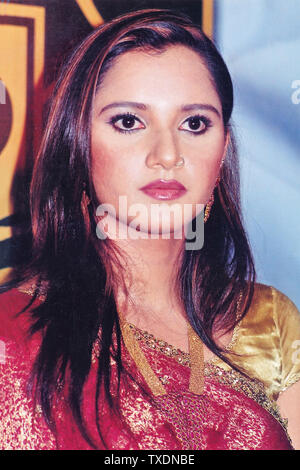 Indian tennista Sania MIRZA, India, Asia Foto Stock