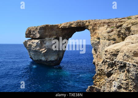 Azure Window, Gozo, Malta Foto Stock