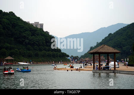 Hangzhou Bao Shoushan Scenic Area Foto Stock
