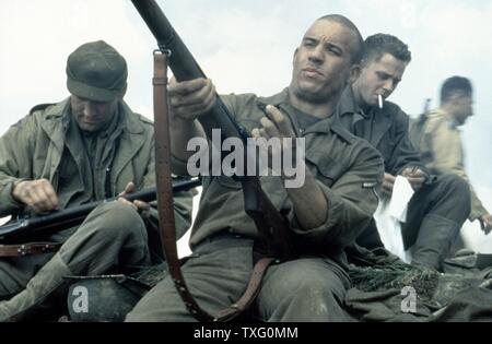 Salvate il soldato Ryan Anno : 1998 USA Direttore : Steven Spielberg Tom Sizemore, Vin Diesel Foto Stock