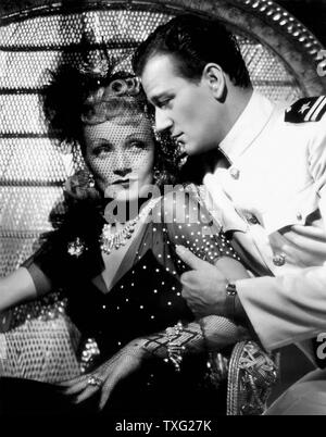 Sette peccatori Anno: 1940 USA Direttore: Tay Garnett Marlene Dietrich, John Wayne Foto Stock