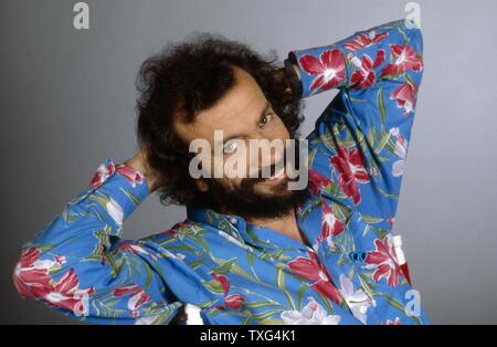 Il cantante francese-cantautore Antoine, nel febbraio 1988. Foto Stock