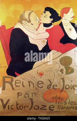 Henri de Toulouse-Lautrec shcool francese Reine de Joie Foto Stock