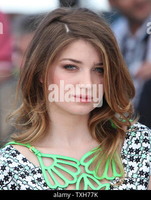 Eve Hewson arriva a un photocall per il film "Questo deve essere il luogo' durante la 64a annuale internazionale di Cannes Film Festival di Cannes, Francia il 20 maggio 2011. UPI/David Silpa Foto Stock