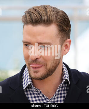 Justin Timberlake arriva a una foto chiamata per il film 'Inside Llewyn Davis' durante la 66annuale internazionale di Cannes Film Festival di Cannes, Francia il 19 maggio 2013. UPI/David Silpa Foto Stock