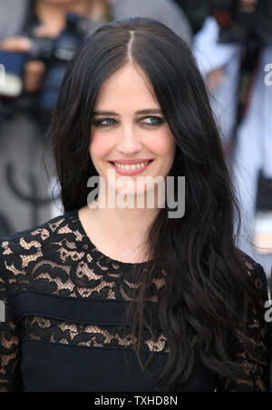 Eva Green arriva a una foto chiamata per il film "La salvezza' durante la 67th annuale internazionale di Cannes Film Festival di Cannes, Francia il 17 maggio 2014. UPI/David Silpa Foto Stock