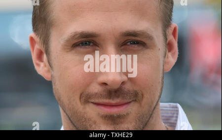 Ryan Gosling arriva a una foto chiamata per il film 'Lost River' durante la 67th annuale internazionale di Cannes Film Festival di Cannes, Francia il 20 maggio 2014. UPI/David Silpa Foto Stock