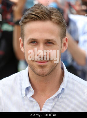 Ryan Gosling arriva a una foto chiamata per il film 'Lost River' durante la 67th annuale internazionale di Cannes Film Festival di Cannes, Francia il 20 maggio 2014. UPI/David Silpa Foto Stock