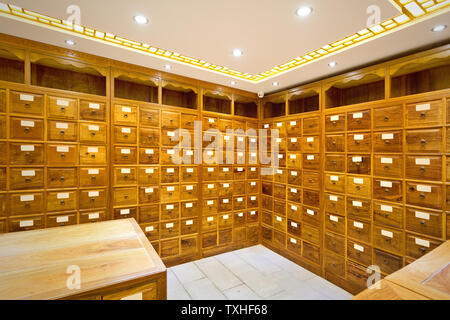 Erbe cinesi store Foto Stock