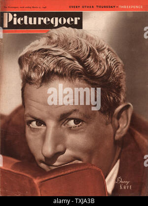 1948 Picturegoer magazine pagina anteriore attore Danny Kaye Foto Stock