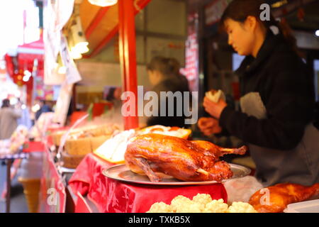 Chinese Overseas a Kobe, Giappone celebrare la festa di primavera Foto Stock