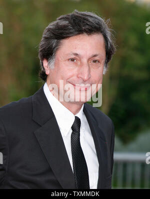 Francia Televisori Direttore Generale Patrick De Carolis arriva sul tappeto rosso alla trentatreesima American Film Festival di Deauville a Deauville, Francia il 8 settembre 2007. (UPI foto/David Silpa) Foto Stock