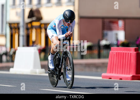 Il 25 giugno 2019 a Minsk, Bielorussia European Games 2019 Ciclismo - Strada:Claire Faber Foto Stock