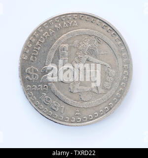 Messico 20 pesos Coin - 1981 Foto Stock