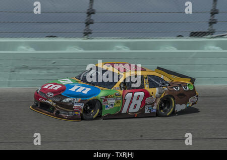 NASCAR Nationwide Series, campionato racer, Joey Logano, pratiche al Homestead-Miami Speedway a Homestead, Florida il 16 novembre 2012. .UPI/Joe Marino-Bill Cantrell Foto Stock