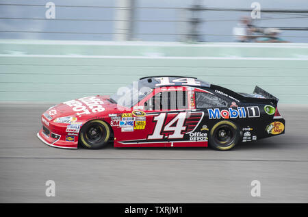 NASCAR Nationwide Series, campionato racer, Tony Stewart, pratiche al Homestead-Miami Speedway a Homestead, Florida il 16 novembre 2012. .UPI/Joe Marino-Bill Cantrell Foto Stock