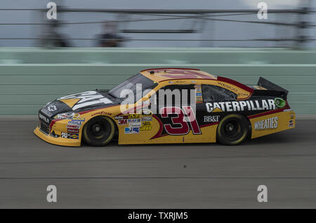 NASCAR Nationwide Series, campionato racer, Jeff Burton, pratiche al Homestead-Miami Speedway a Homestead, Florida il 16 novembre 2012. .UPI/Joe Marino-Bill Cantrell Foto Stock