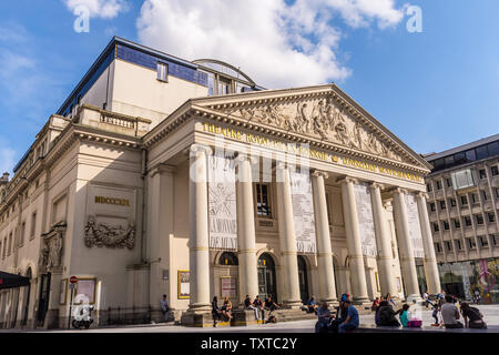 Théâtre Royal de la Monnaie (o la Monnaie) - Opera House, Bruxelles, Belgio. Foto Stock