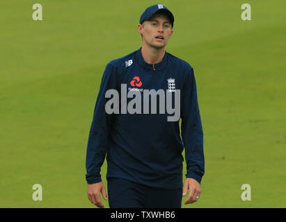 Londra, Regno Unito. Il 25 giugno 2019. Joe radice di Inghilterra durante l'Inghilterra v Australia, ICC Cricket World Cup Match, al Lords, Londra, Inghilterra. Credito: Lo sport europeo Agenzia fotografica/Alamy Live News Foto Stock