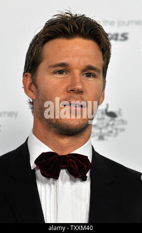 Attore Ryan Kwanten arriva per il nono annuale del G'Day USA Black Tie Gala a Los Angeles il 14 gennaio 2012. UPI/Christine masticare Foto Stock