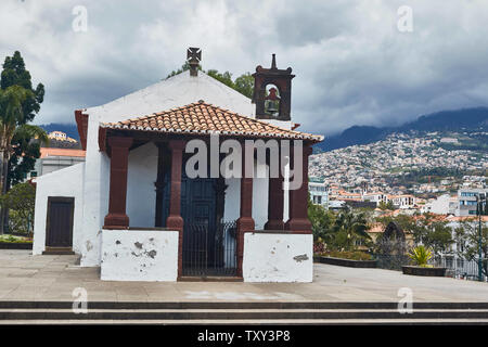 Capela de Santa Catarina, Santa Catherina Park, Funchal, Madeira, Portogallo Foto Stock