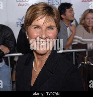 Mary Lee Mapother Sud, madre di attore Tom Cruise assiste lo screening di motion picture drama guerra "i leoni per gli agnelli', all'apertura dell'AFI Fest 2007 film festival a Los Angeles il 1 novembre 2007. (UPI foto/Jim Ruymen) Foto Stock