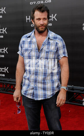 Thomas Jane assiste la premiere del motion picture fantasy avventura 'Hancock", a Grauman's Chinese Theater nella sezione di Hollywood di Los Angeles il 30 giugno 2008. (UPI foto/Jim Ruymen) Foto Stock
