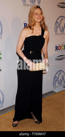 L'attrice Laura Linney arriva per il ventesimo produttori annuale Guild Awards a Hollywood Palladium di Los Angeles il 24 gennaio 2009. (UPI foto/Jim Ruymen) Foto Stock