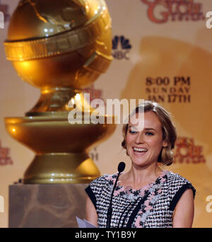 Attrice Diane Kruger annuncia le candidature per la 67th Annuale di Golden Globe Awards di Beverly Hills, la California il 15 dicembre 2009. La 67th Annuale di Golden Globe Awards si terrà il 17 gennaio 2010. UPI/Jim Ruymen Foto Stock